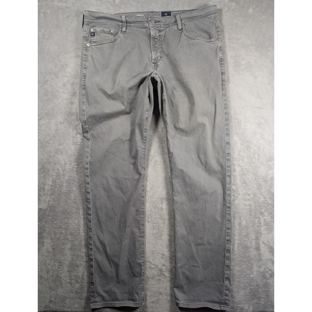 AG Adiano Goldschmied The Graduate Chino Pants Men 38x32 Tapered Leg Streetwear